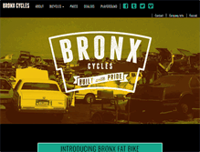 Tablet Screenshot of bronx-cycles.com